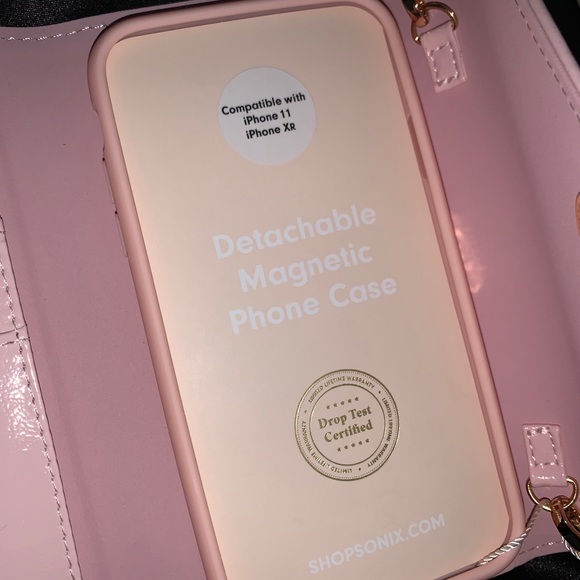 COPY - Magnetic IPhone 11/XR Case Crossbody wallet - Picture 5 of 7